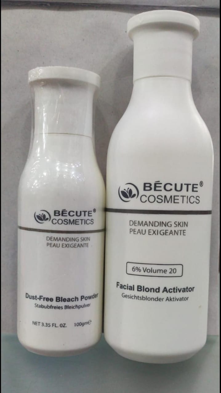 Becute skin polish set - Becute Bleach Powder & Facial Blonde Activator - Image 3