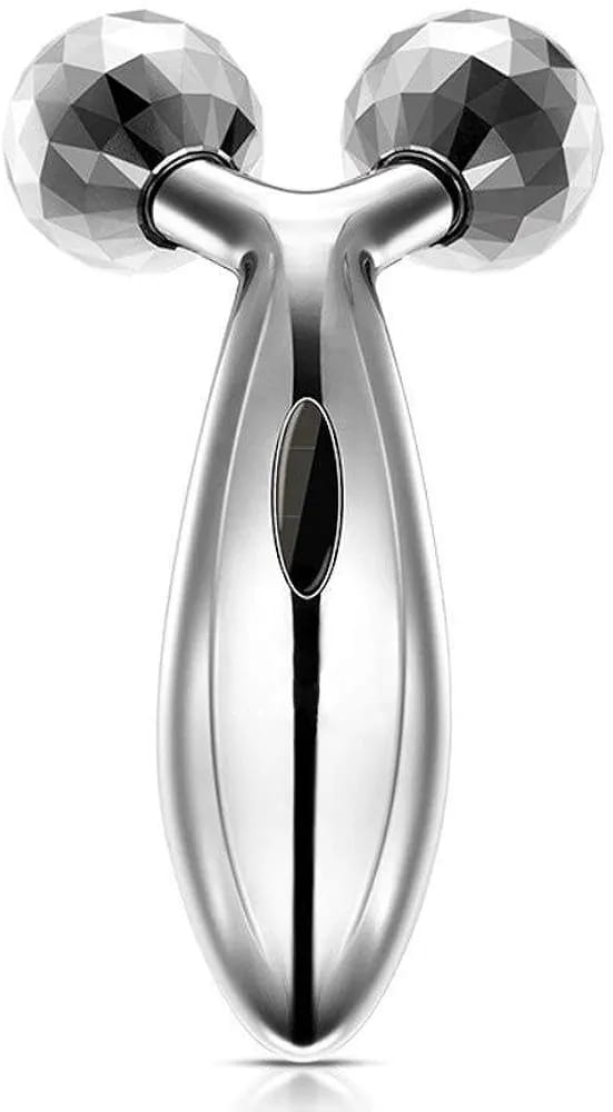 3D Face Massager Roller โ 360ยฐ Rotation Handheld Y-Shape Plastic Tool for Face Lifting, Anti-Wrinkle, Skin Firming, and Full Body Relaxation | NM-091 ( Random Color ) - Image 6
