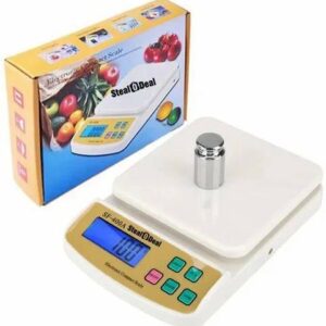 SF-400A Digital Kitchen Scale โ Precision Food Weighing Machine for Cooking, Baking & Meal Prep โ High Accuracy LCD Display, 10kg Capacity