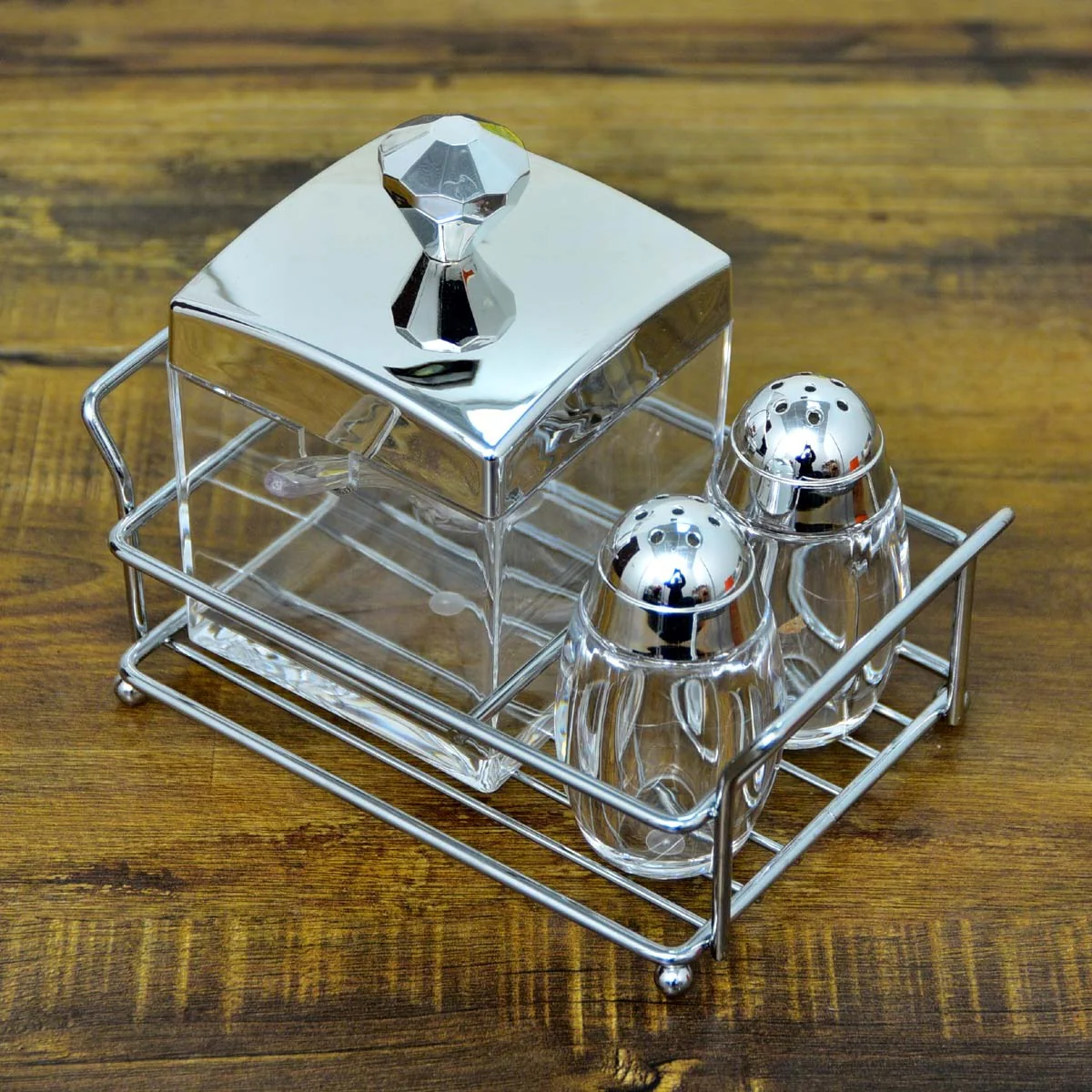 Sugar Pot and Pepper Cruet Set - Image 4