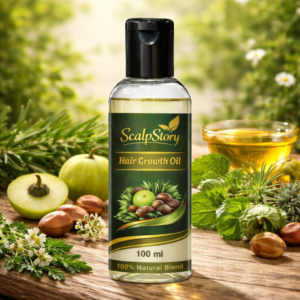 Hair Growth Oil – 100ml | Natural Blend for Stronger, Thicker & Healthier Hair