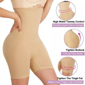 Slim Body Body Shaper in Skin Color High Waist Tummy Control Slimming Shorts (ABC-688)