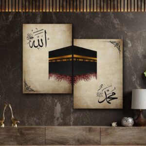 Set of 2 Premium Wall Art Photo Tiles โ Modern Home Decor Sets