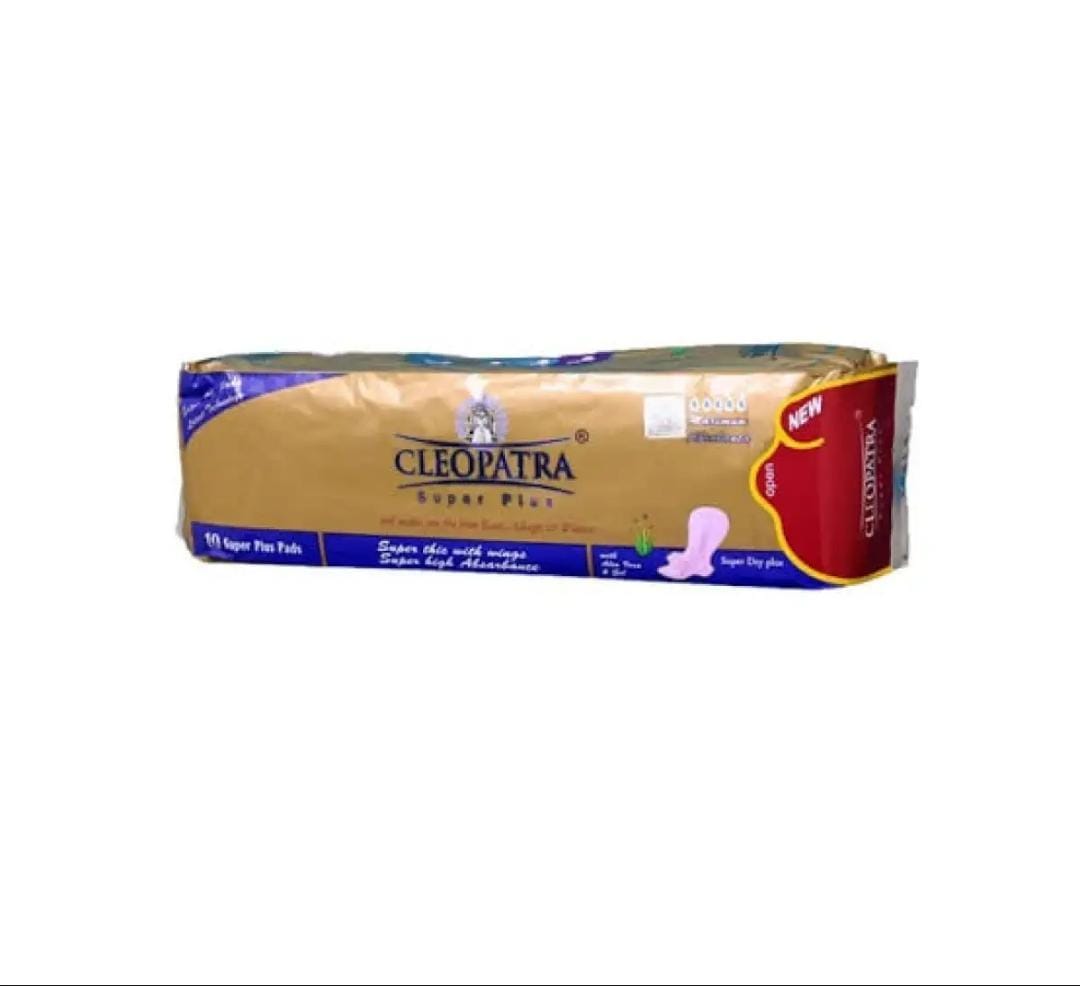 Cleopatra Super Plus Sanitary Pads โ Pack of 10 Maxi Thick Pads - Image 2