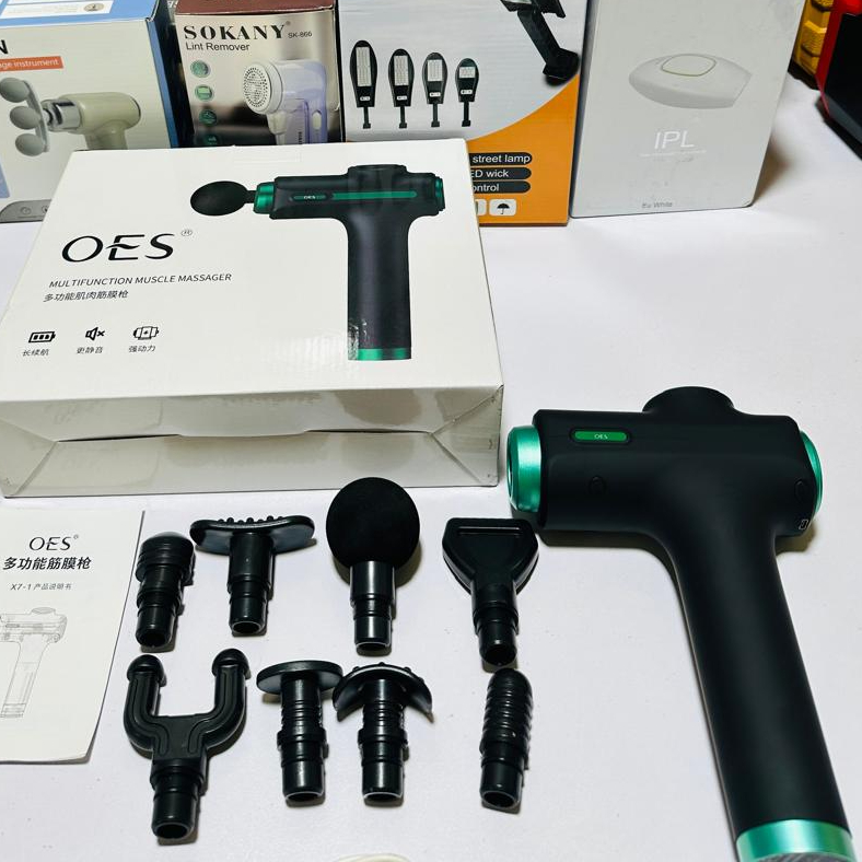 8 in 1 Multifunction Muscle Massage Gun โ Deep Tissue Percussion Massager with 8 Interchangeable Heads - Image 5