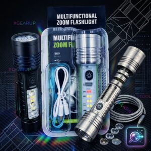 Lot Imported USB Rechargeable Flashlight