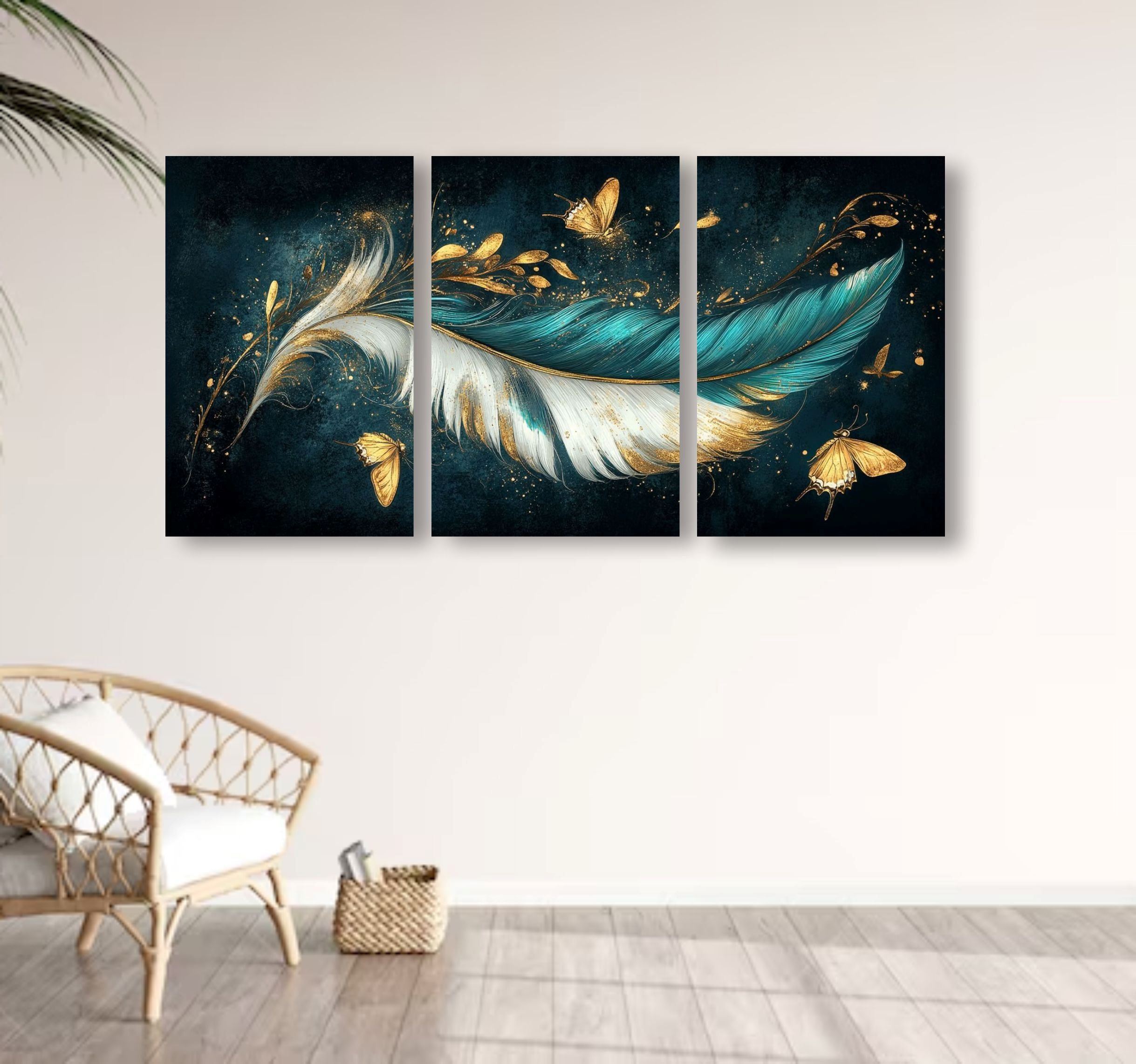 Set of 3 Premium Wall Art Photo Tiles โ Modern Home Decor Sets - Image 2