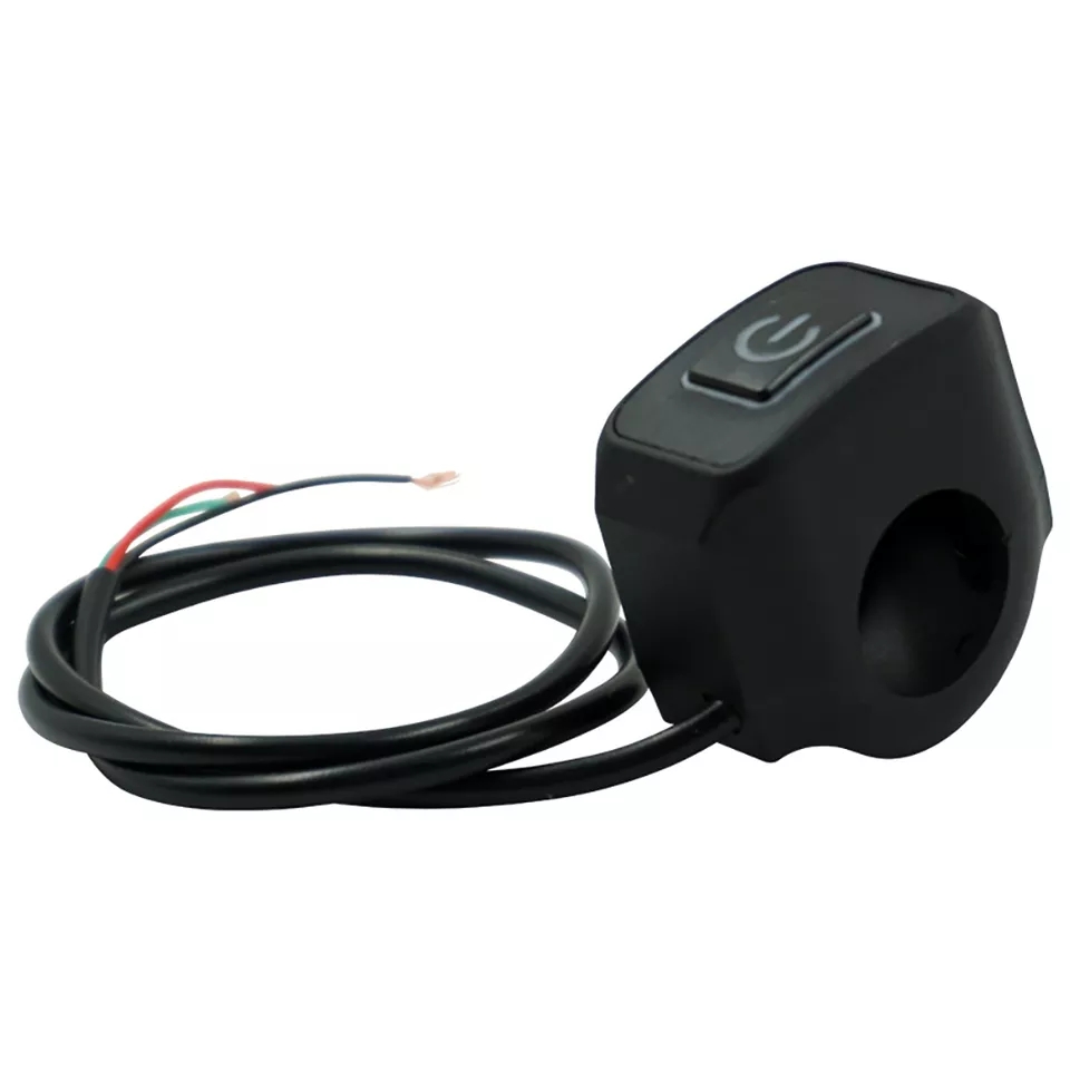Motorcycle On Off LED Switch Push Button Handlebar Mount | Random Color - Image 4
