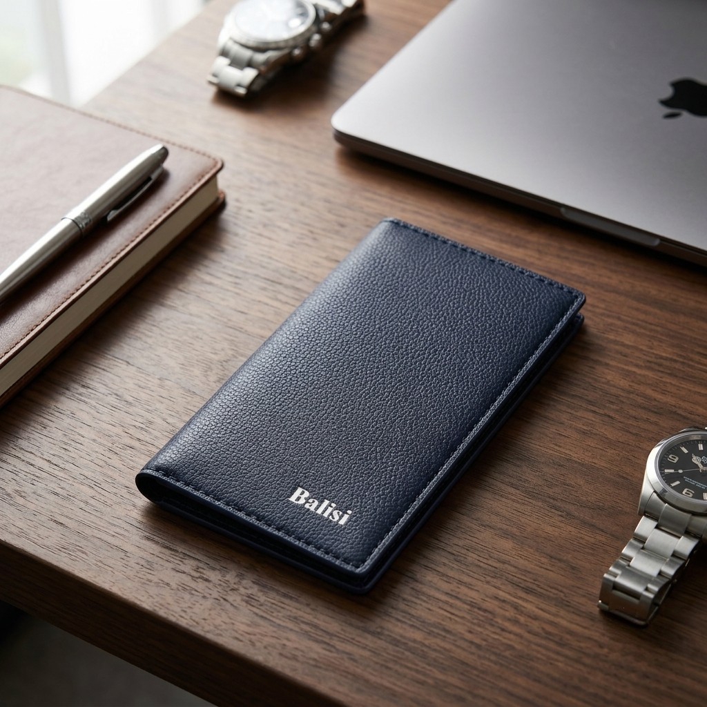 BALISI Bifold Wallet for Men & Women โ 7 Card Slots, Dual Cash Compartments, Transparent ID Window, Slim Pocket Wallet - Image 7