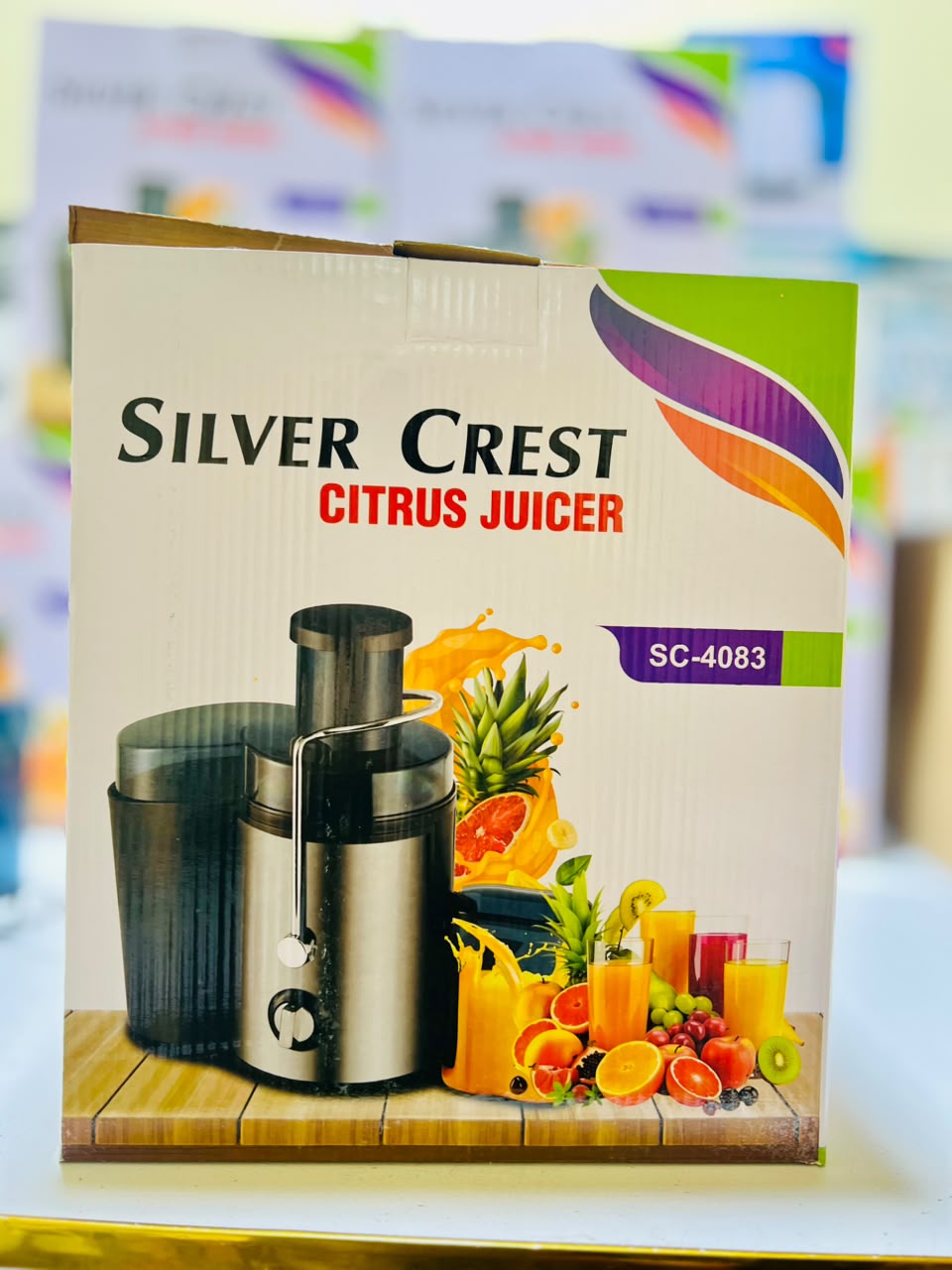 Silver Crest Fruit Juicer With Two Speed Settings I And II For Efficient Juicing Of Various Fruits And Durable Daily Home Use Design - Image 2
