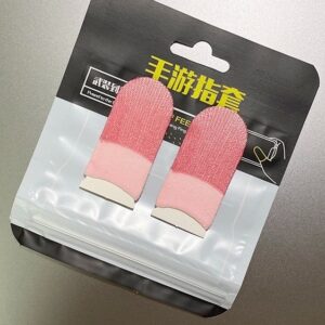 Pair of Gaming Finger Sleeves Sweat Proof Breathable Thumb Sleeves For Mobile Gaming Durable Quality Comfortable Fit