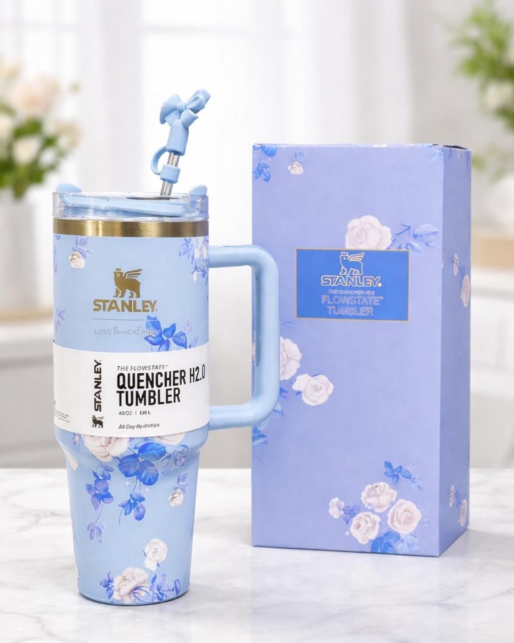 Stanley Premium Quality Floral Tumbler 40oz - Image 5