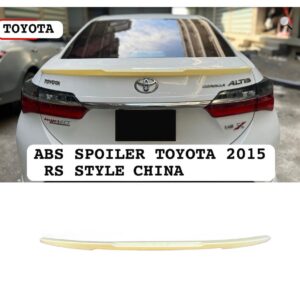 ABS Spoiler for Toyota Corolla 2015 โ RS Style Rear Trunk Spoiler China