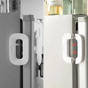 Child-Proof Refrigerator Lock | Double-Press Safety Lock (Random Color)