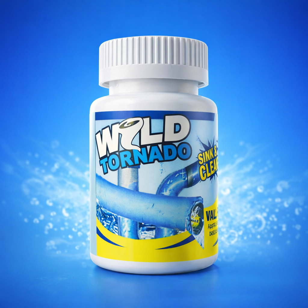 Wild Tornado Powerful Sink & Drain Cleaner – High-Efficiency Clog Remover Powder for Kitchen, Bathroom, and Pipes - Image 4