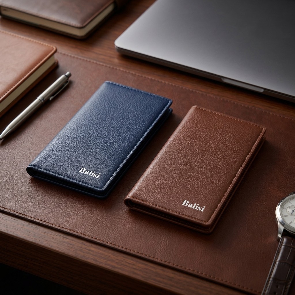 BALISI Bifold Wallet for Men & Women โ 7 Card Slots, Dual Cash Compartments, Transparent ID Window, Slim Pocket Wallet - Image 4