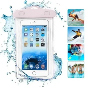 Water Proof Cover Bag for Mobile - Max screen size could be 6.2 inches - Random Color