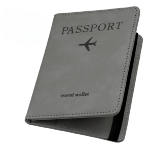 Premium Passport Rexine Wallet & Travel Document Organizer | Passport Holder with Card Slots & Cash Pocket