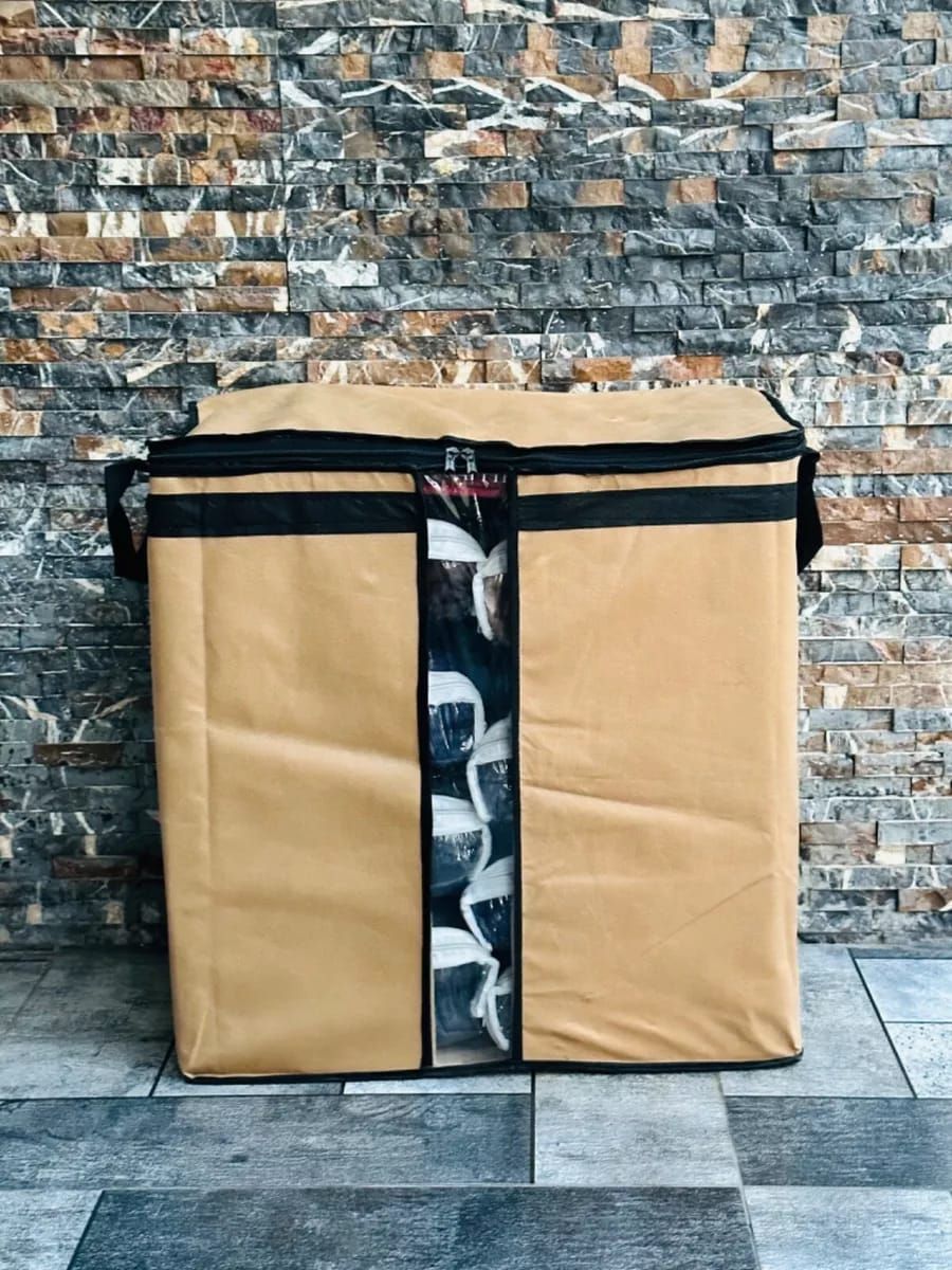 Heavy-Duty 110GSM Storage Bag โ Foldable Closet Organizer for Clothes, Quilts & Blankets - Image 2