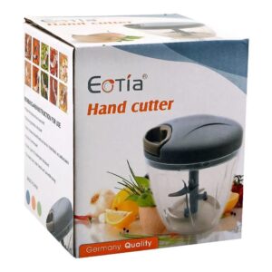 Eotia Hand Cutter – Manual Vegetable And Food Chopper For Quick And Easy Kitchen Food Preparation And Cooking Tasks ( 900ML Random Color)