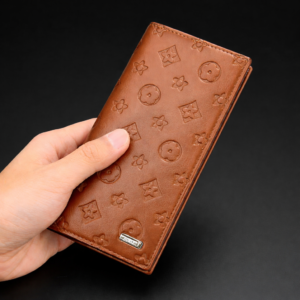 Monogram Luxe Long Wallet – Zip Around Purse with 14 Card Slots
