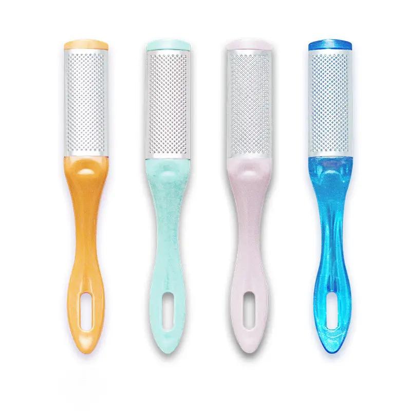 2 in 1 Latest Hot Sale Foot File Pedicure Professional Foot Rasp Hard Skin Remover Tool and Nails ( Random color) - Image 3