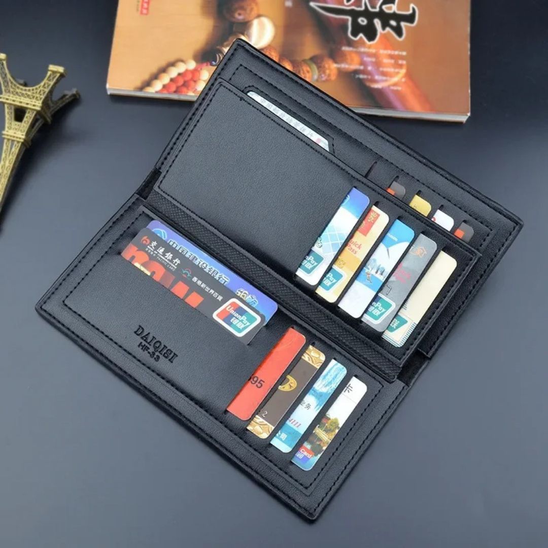 LB-522 โ Signature Series Long Wallet | Stylish Unisex Holder - Image 6