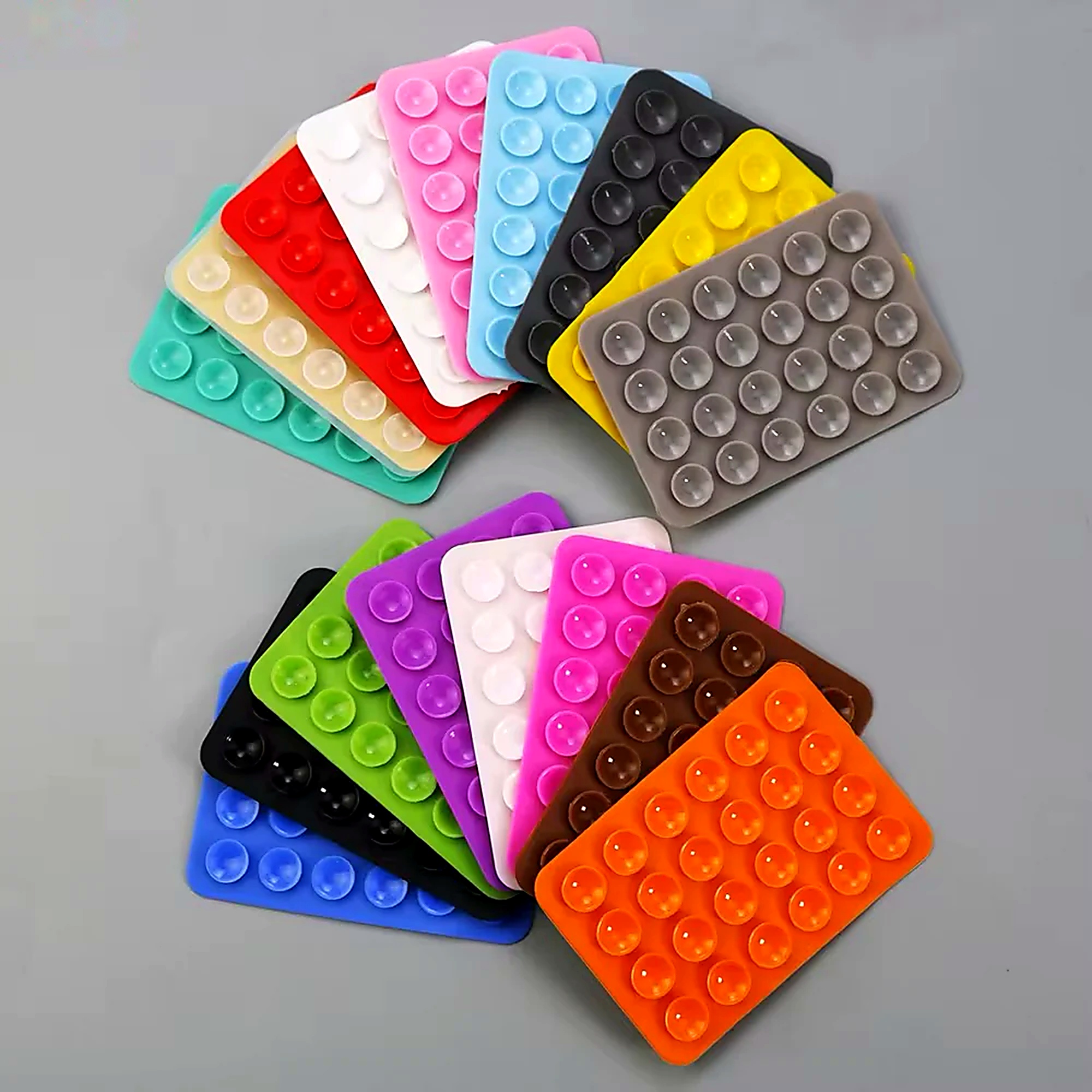 Silicone Suction Cup Phone Holder β Strong Grip Mobile Phone Mount, Random Color - Image 4
