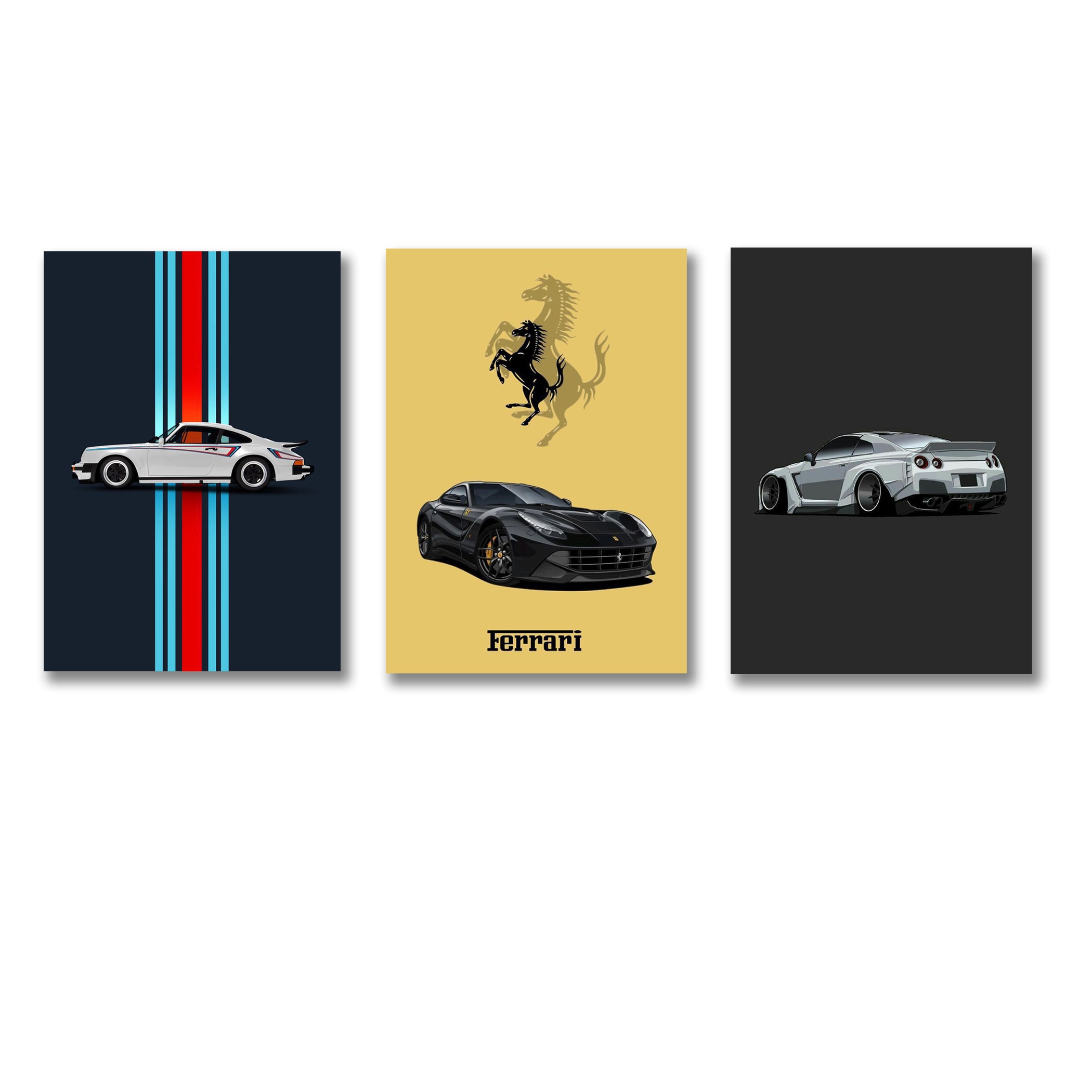 Set of 3 Premium Wall Art Photo Tiles โ Modern Home Decor Sets - Image 3