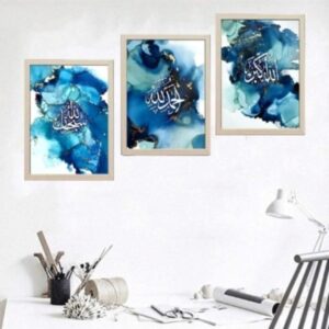 Set of 3 Premium Wall Art Photo Tiles – Modern Home Decor Sets