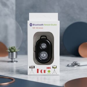 Bluetooth Remote Shutter for iOS & Android โ Wireless Camera Selfie Remote Control