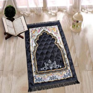 The Velvet Honeycomb Quilted Janamaz prayermat 75x120 cm Design