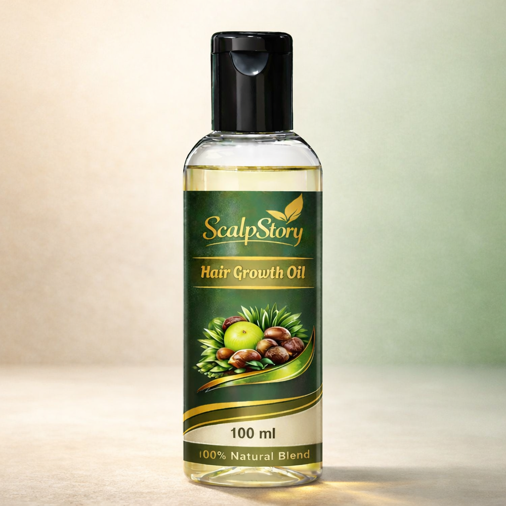 Hair Growth Oil – 100ml | Natural Blend for Stronger, Thicker & Healthier Hair - Image 3
