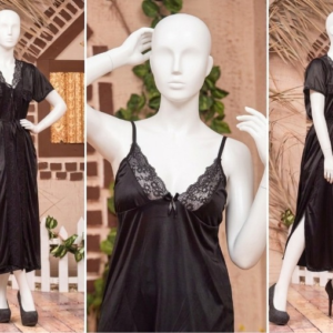 2 PCs Silk Splendor Satin Nightwear Set โ Elegant & Comfortable Sleepwear SKU R-003 Free Size