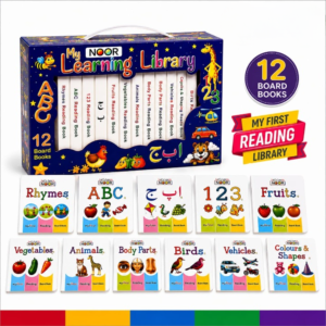 12-in-1 Little Learning Library Box โ Educational Board Books