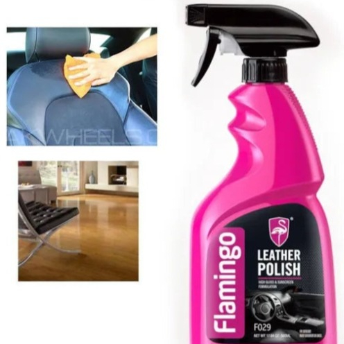 Flamingo Leather Polish 500ML โ Premium Shine & Protection for All Leather Surfaces - Image 3