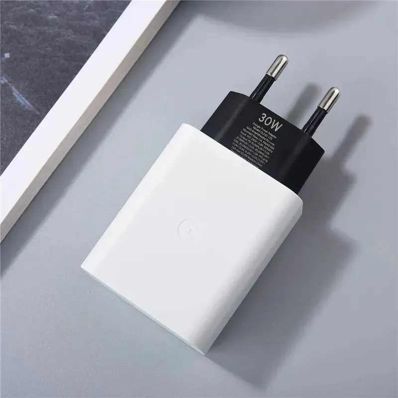 Google Original 30W USB-C PD Fast Charger with USB-C to USB-C Cable for Pixel 6, 6 Pro, 7, 7 Pro, 8, 8 Pro, Pixel Fold & USB-C Devices - Image 4