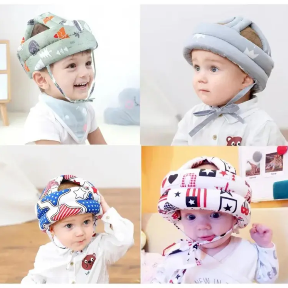 Premium Quality Baby Safety Bumper Helmet โ Ultra-Light Anti-Collision Head Protection Guard Hat - Image 4