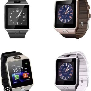 DZ09 Smart Watch 1.99" Bluetooth Calling Smartwatch – Heart Rate & Sleep Monitoring, IP67 Waterproof, Wireless Charging Smart Watch for Men & Women | PTA APPROVED (Black)