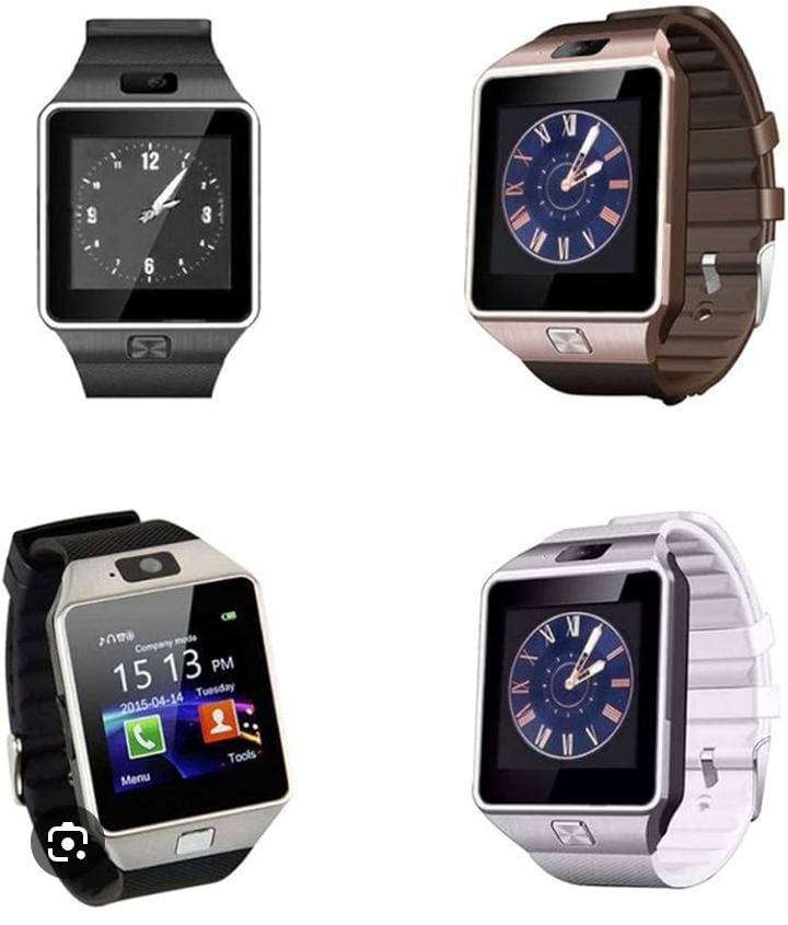 DZ09 Smart Watch 1.99" Bluetooth Calling Smartwatch โ Heart Rate & Sleep Monitoring, IP67 Waterproof, Wireless Charging Smart Watch for Men & Women | PTA APPROVED (Black)