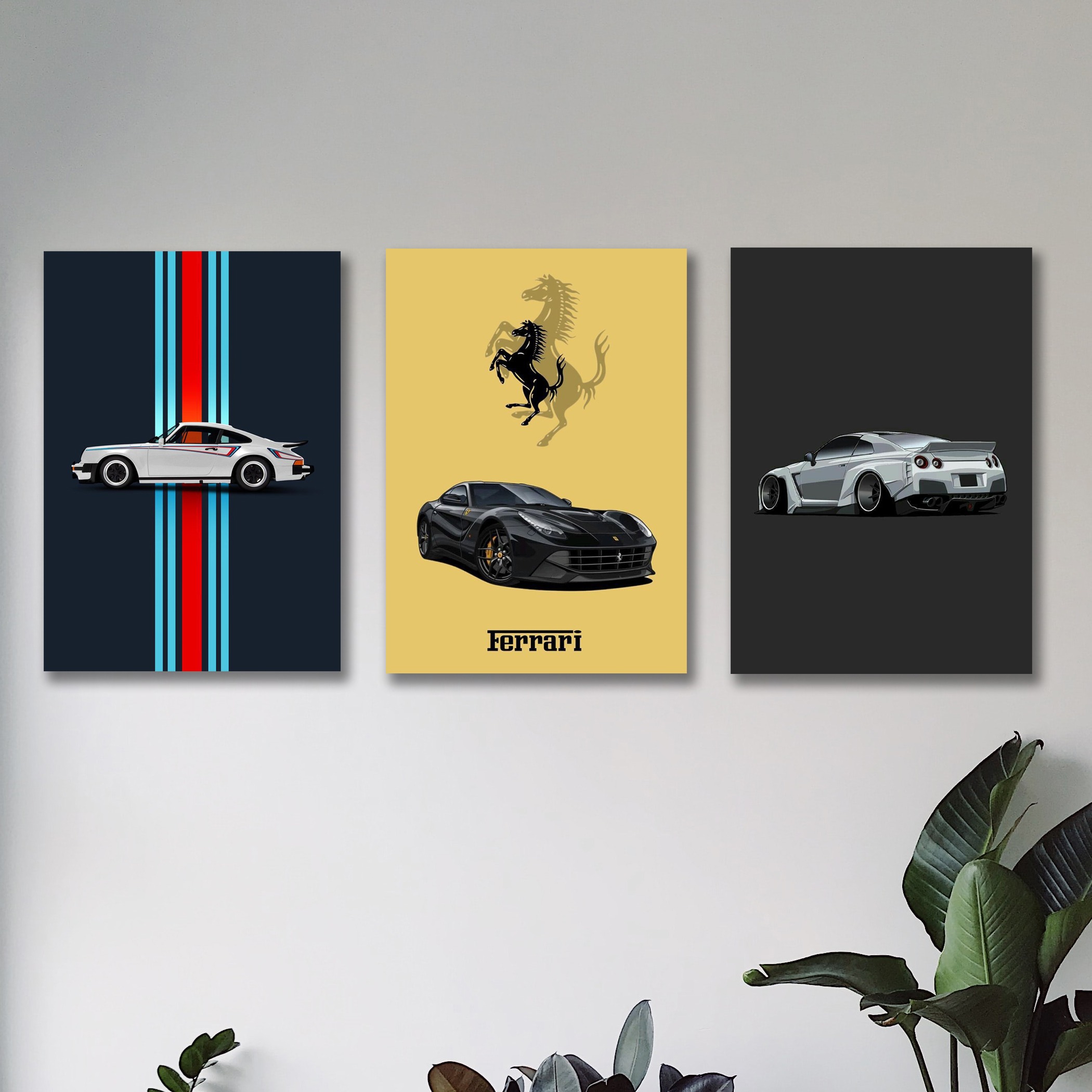 Set of 3 Premium Wall Art Photo Tiles โ Modern Home Decor Sets - Image 2