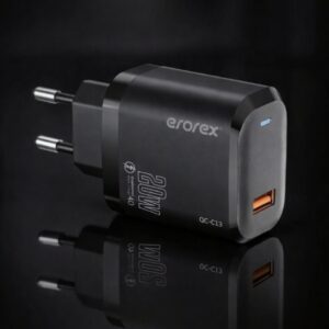 Erorex 20W QC-1.0 Fast Charging Adapter for Android iOS