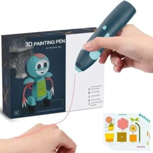 3 D Printing Pen For Kids Creative Education Art And Crafts Safe Filament Three D Pen Drawing Printer
