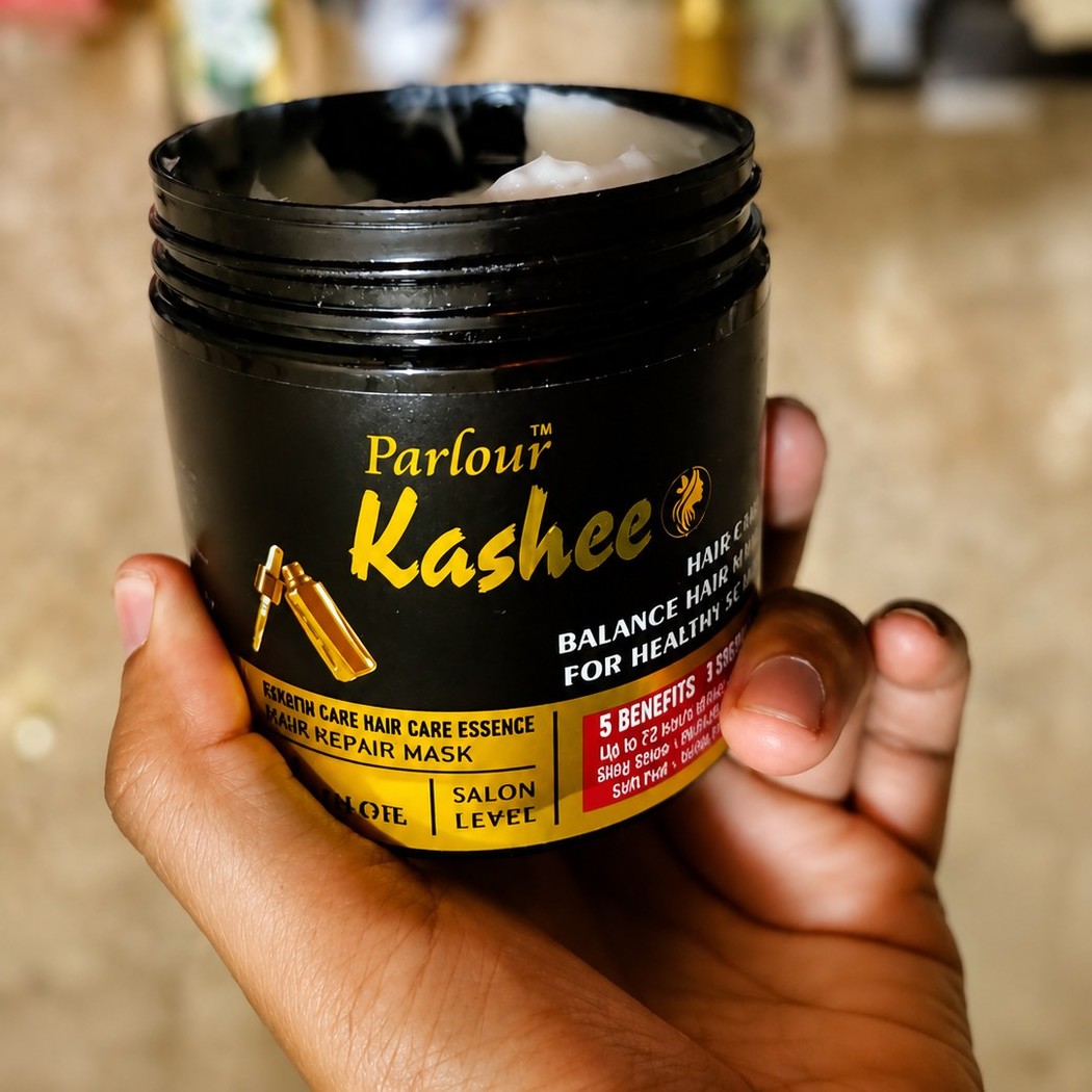Kashee Hair Mask And Black Charcoal Mask Combo - Personal Care Product Designed For Skin And Hair Treatment And Daily Grooming Routine - Image 4
