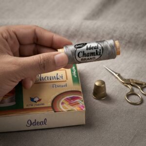 Ideal Chamki Brand Silky Sewing Thread 100 piece | Multi Color