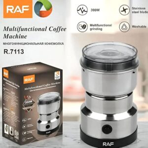 Electric Stainless Steel Coffee & Masala Grinder Machine – Multipurpose Spice, Dry Fruit & Herb Grinder