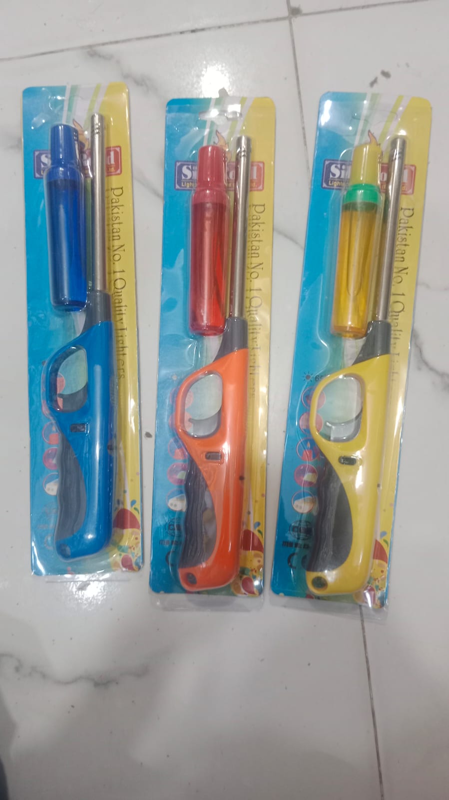 Refillable Gas Kitchen BBQ Candle Lighter with Gas Refill Bottle โ Long Nozzle Multipurpose Flame Lighter - Image 3