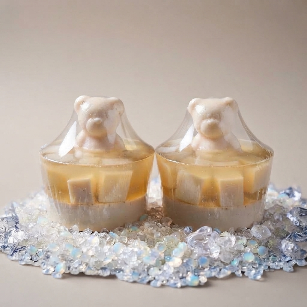 1 Pc - Ice Baby Soap Teddy Bear Gift Soap - Personal Care Accessory Designed For Styling And Daily Routine - 100g - Image 3