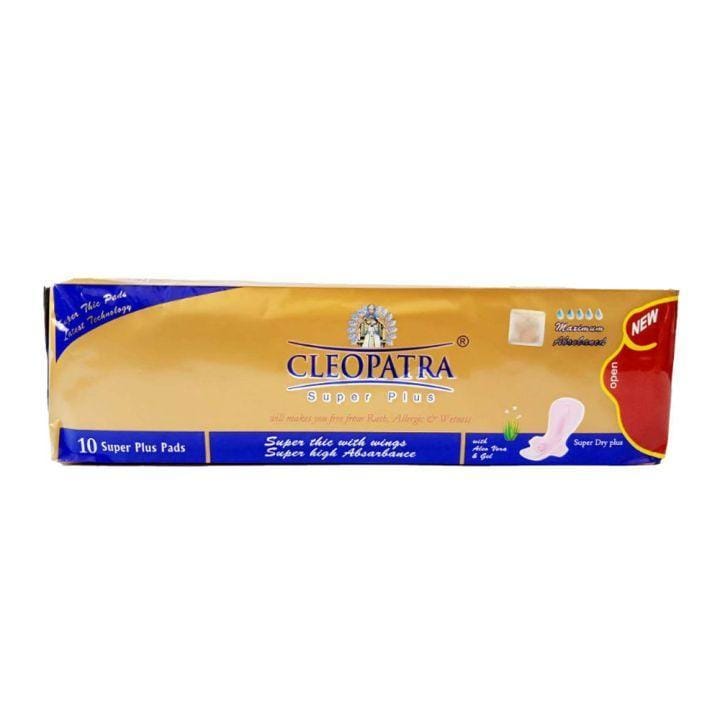 Cleopatra Super Plus Sanitary Pads โ Pack of 10 Maxi Thick Pads - Image 4