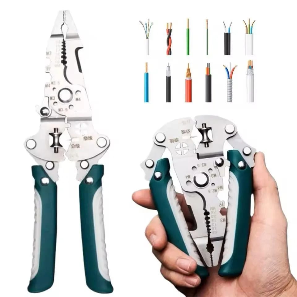 16 In 1 Plier Durable Strong Reliable Multi Functional Compact And Versatile Iron Tool With Multicolor Finish - Image 2